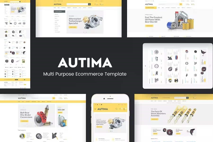 AUTIMA – CAR ACCESSORIES PRESTASHOP THEME